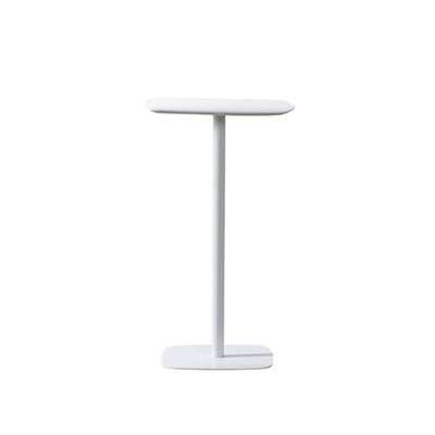 Danish Dining Table | Coffee Stand | 105cm Height | White Top | White Base