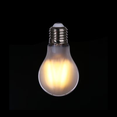 LED Light Bulb | Edision A60 | 6W Frosted Glass