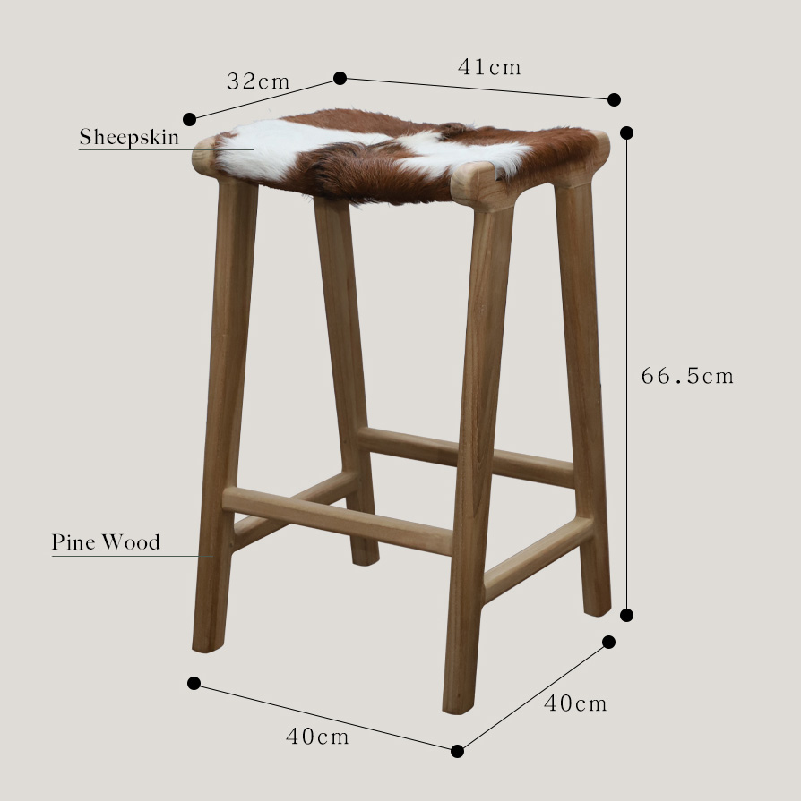 Cowhide Pattern Cowhide Bar Stools With Backs Handmade Cowhide Bar