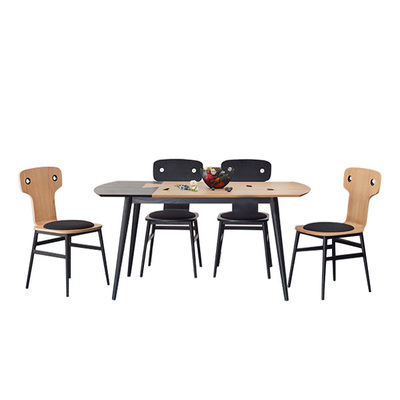 Scandinavian Swallowtail | Dinning Table + Chair Set