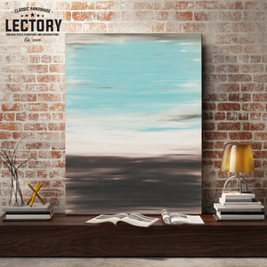 Hand-Painted Oil Painting - Horizon Sky L | Modern Abstract Decor Unframed Wall Art