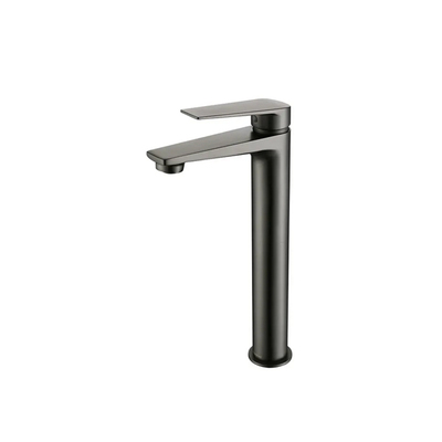 Basin Mixer | Tall | Roma Series | Gun Metal Grey