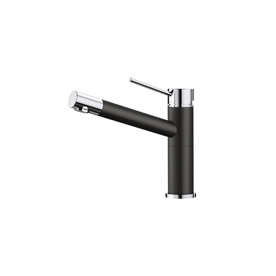 Basin Mixer | Extended| Mitre Angle Series | Black 