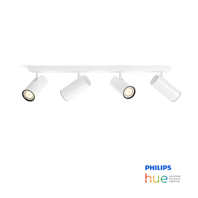 Philips Hue Buratto | 22W White LED Spot Light | 4 Head
