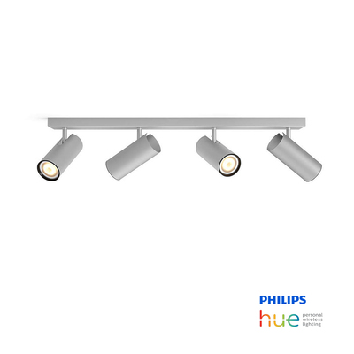 Philips Hue Buratto | 22W Aluminium LED Spot Light | 4 Head