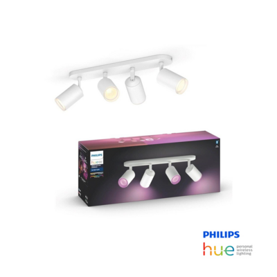 Philips Hue Fugato 4 head White and colored light Bluetooth White