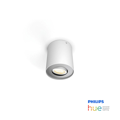 Philips Hue Pillar | 5.5W White LED Spot Light | Single Head