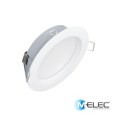 Melec 12W | LED Downlight Kit - Slim Design 33mm Thick | 90mm | IC-4 | Dimmable | Tri - Colour Scene Switch