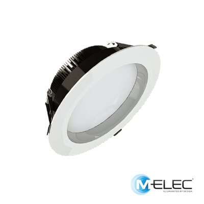 Melec 40W/50W Switchable LED Downlight Kit | 185mm | Dimmable | IC-4 | Tri - Colour Scene Switch