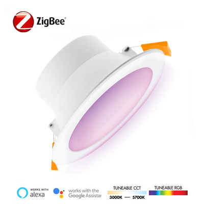Nue Smart ZigBee LED 9W Downlight Kit - 90MM Cutout | Chroma | Mobile App
