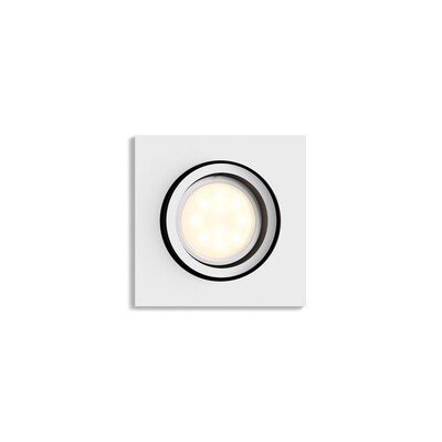 Philips Hue Milliskin | 5W White Recessed Spotlight | White Ambiance