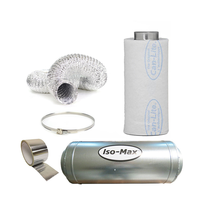 Can-Fan Iso Max-Fan 6" (150MM) + Can-Lite 600 353CFM + 5M Duct