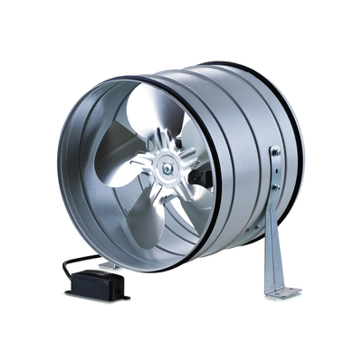 Blauberg Turbo-M Axial Inline Fan w/ Wall Bracket - 250MM (10") | 68W | 360CFM