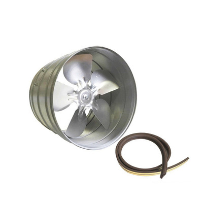 Blauberg Turbo-M Axial Inline Fan w/ Wall Bracket - 315MM (12") | 110W | 1000CFM