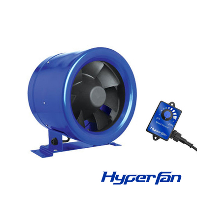 Phresh Hyper Mixed Flow Inline Fan - 6" 8" 10" | Speed Adjustable | Hydroponics