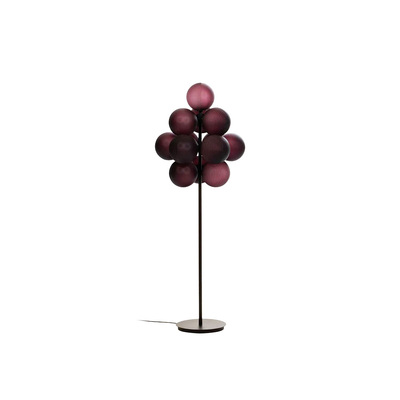 Nordic Floor Lamp | Replica Stellar Grape | 160cm x 60cm |13 Heads Matt Glass Finish | Purple 