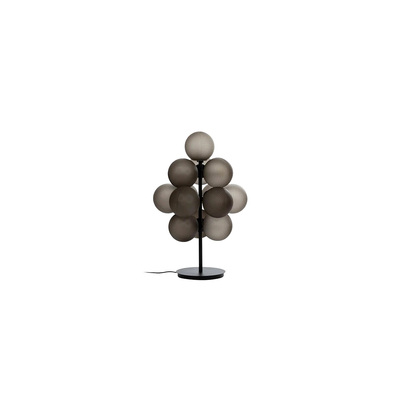 Nordic Floor Lamp | Stellar Grape | 87cm x 60cm |13 Heads Matt Glass Finish | Smoke Grey
