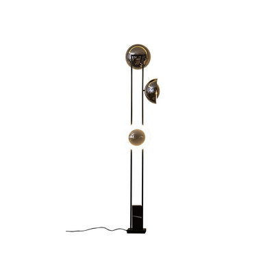 Danish Floor Lamp | O3 | Black Pearls | 3 Heads | Marble Base