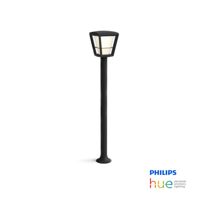 Philips Hue Econic | 15W Outdoor Bollard Lamp | 100cm