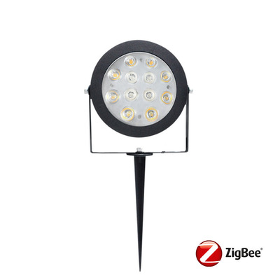 12W LED Garden Lamp | RGBW Spotlight Kit | Zigbee & Philips Hue compatible