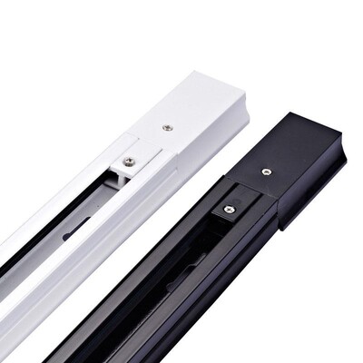 1M White Ceiling Track |  2 Wire