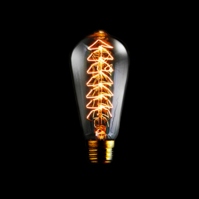 40W Filament Christmas Tree Light Bulb DM64 | Vintage Decorative Bulb