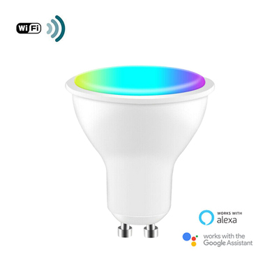 5.5W Smart WIFI GU10 LED Light Bulb | WIFI | Tuya App / Smart Life / Google Home / Alexa