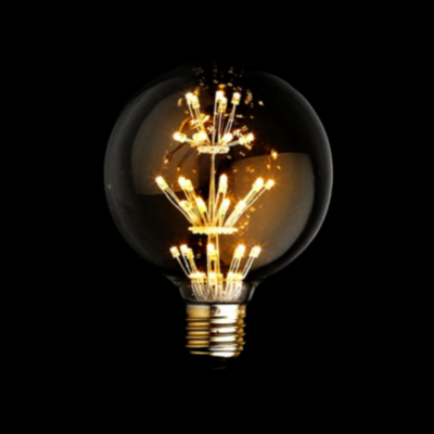 3W Starry Fireworks LED Globe DM125 | Decoration Bulb E27 Screw