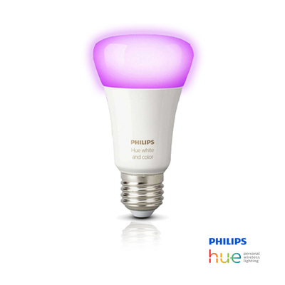 Philips Hue | 9.5W LED Bulb | E27 A60 | White & Colour Ambiance