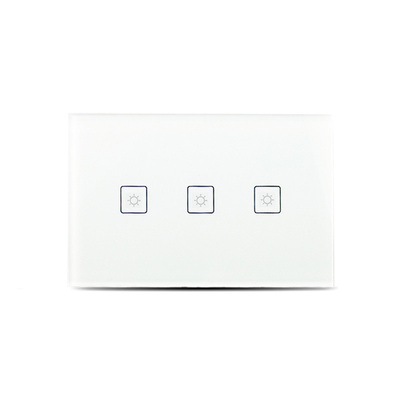 NUE Smart ZigBee Switch - 3 Gang | Wall Mount Light Switch