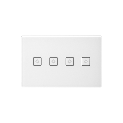 NUE Smart ZigBee Switch - 4 Gang | Wall Mount Light Switch