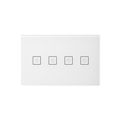 NUE Smart ZigBee Switch - 4 Gang | Wall Mount Light Switch
