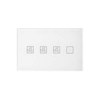 NUE Smart WIFI Switch - Smart AC Fan 3 Speed & Lamp Controller | Google Home