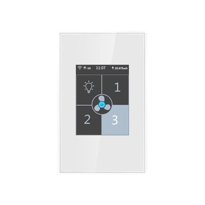Ctec Smart Fan Controller - The Mirror | Google Home / Apple Homekit | White