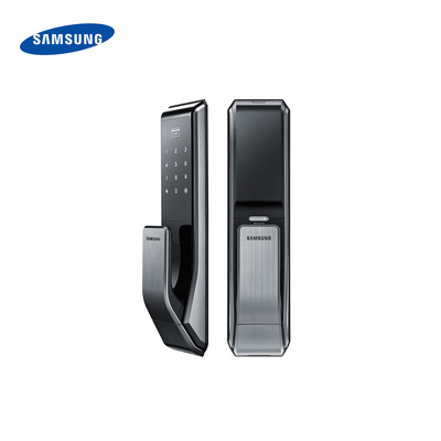 Samsung SHS-P717 Smart Door Lock - Black | Password | RFID | Key 