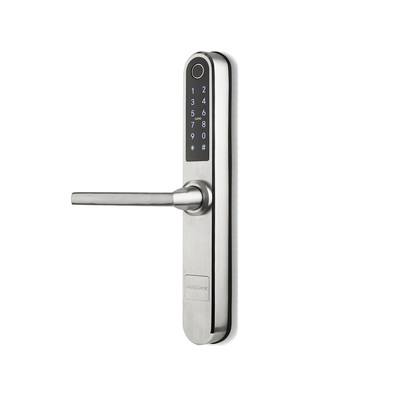 Auslock | Smart Liver Lock | Slim Series | Stainless Steel 304 | Works On Sliding Door
