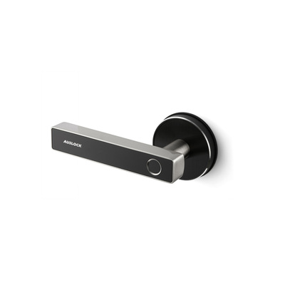 Auslock | Smart Liver Handle | Novo Series | Black + Silver