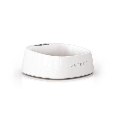 PetKit Smart Bowl | With Digital Scale | Antibacterial | Classic White