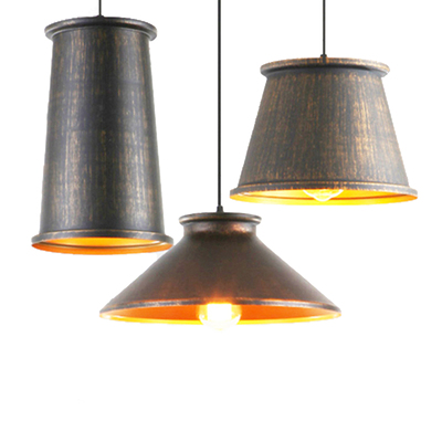 Vintage Pendant Lamp - Copper | Filament Bulb | Industrial Bronze Rustic