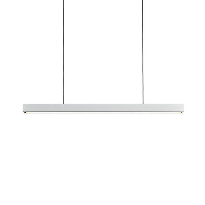 Mu Metal LED Pendant Lamp | Linear 1.2M 48W | Matt White