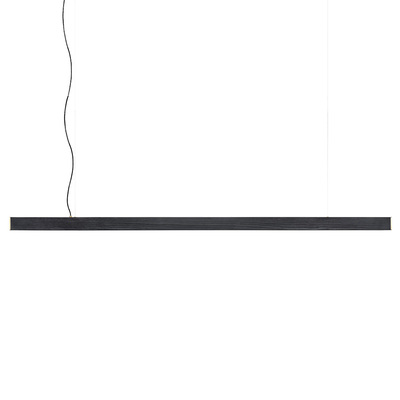 Rula Wooden Linear LED Pendant Lamp | 1.2M - 1.8M | Black
