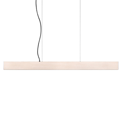 Rula Wooden Linear LED Pendant Lamp | 1.2M - 1.8M | Natural Pine