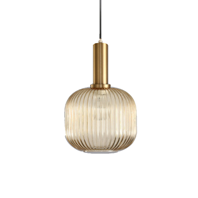 Lectory LED Pendant Lamp | Brass Holder Amberina | Amber 