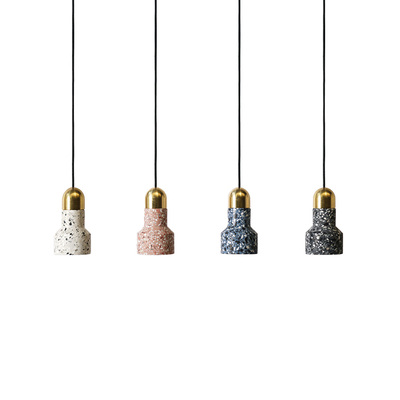 BENTU LED Terrazzo Pendant Lamp | Bell | C12422