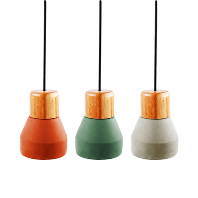 Vintage Pendant Lamp - Concrete A | w/ Frosted Bulb 40W | Industrial Nordic Light