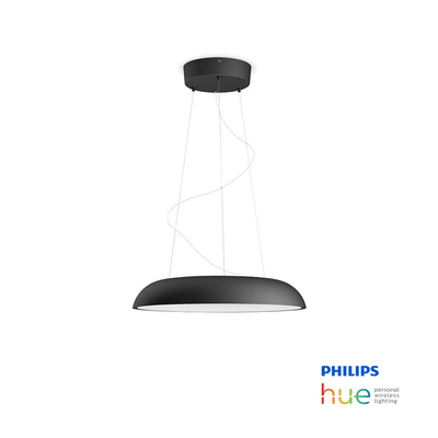 Philips Hue Amaze | 33.5W Black Pendant Lamp