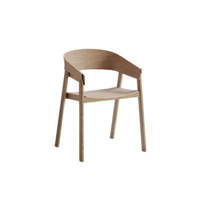 Lectory Scandinavian Replica Arm Chair | Cover | Oak Plywood 