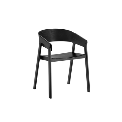 Lectory Scandinavian Replica Arm Chair | Cover | Black Oak Plywood