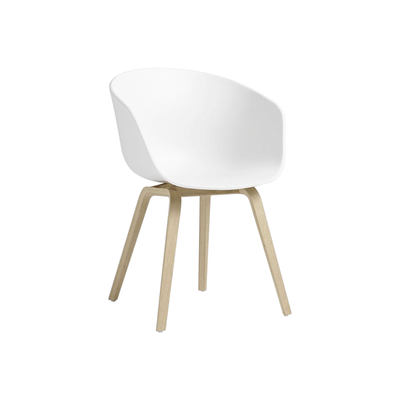 Danish Dining Chair | AAC22 | Beech Frame | White