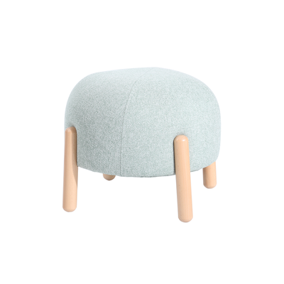 Danish Stool |Cushioned Mushroom | Mucha Green